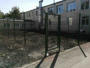 3D заборы для школы 15 метров фото в Видном